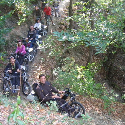 Sortie collective-frange verte Bresson près de Grenoble