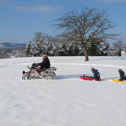 Remonte pente pour luge