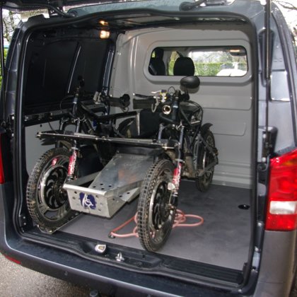  Cocinelle FTT chargée dans le Vito 