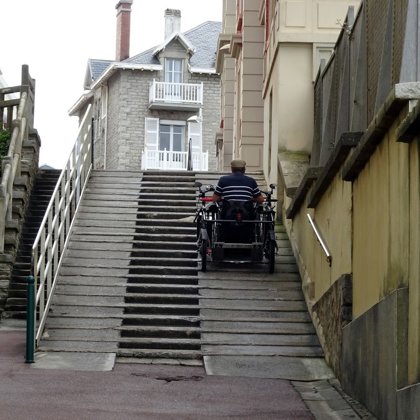 Montée Raccourcie à Biarritz