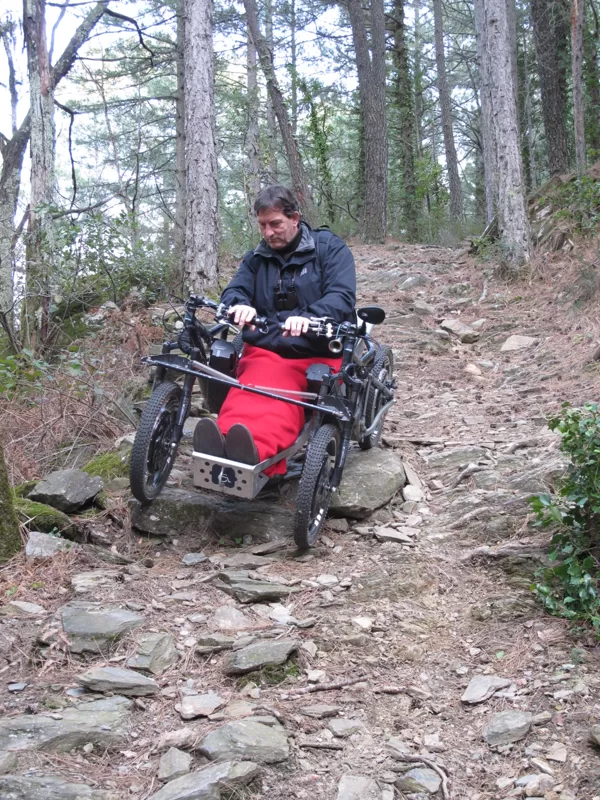 Descente technique en Lozère
