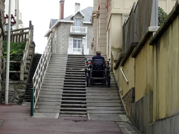 Montée Raccourcie à Biarritz
